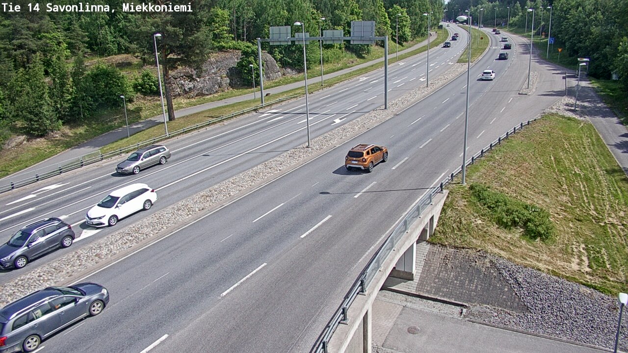 Kelikamerat Kuva Tie 14 Savonlinna, Miekkoniemi, Savonlinna, Etelä-Savo