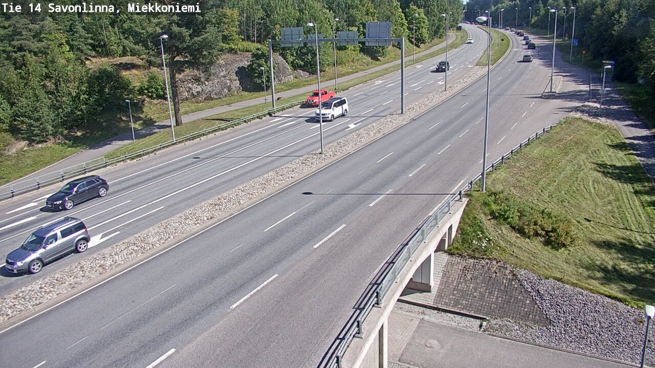Kelikamerat Kuva Tie 14 Savonlinna, Miekkoniemi, Savonlinna, Etelä-Savo