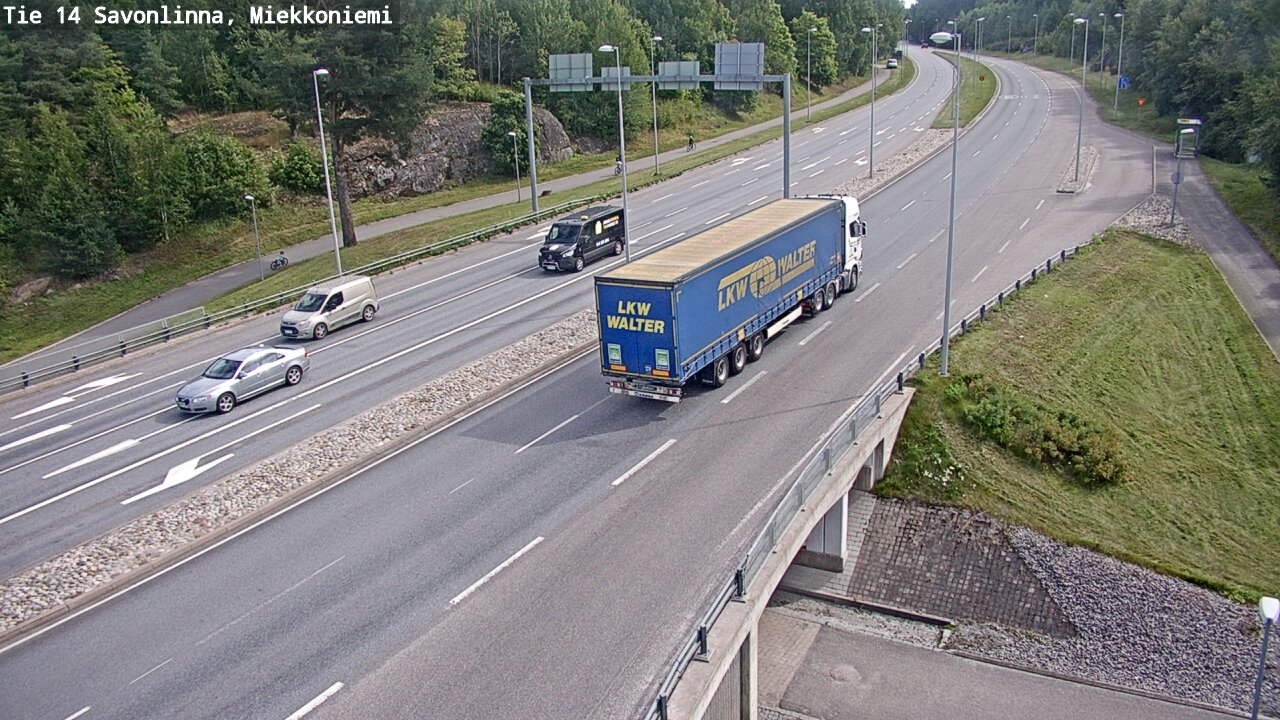 Kelikamerat Kuva Tie 14 Savonlinna, Miekkoniemi, Savonlinna, Etelä-Savo