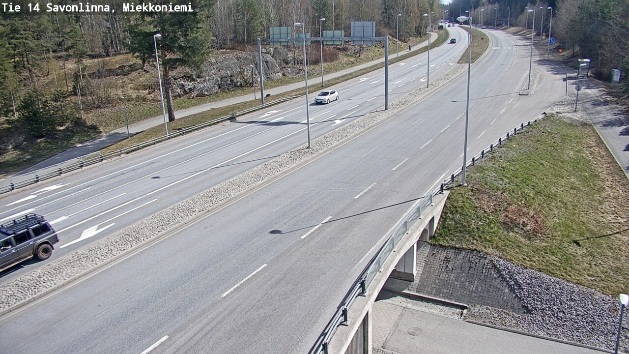 Kelikamerat Kuva Tie 14 Savonlinna, Miekkoniemi, Savonlinna, Etelä-Savo