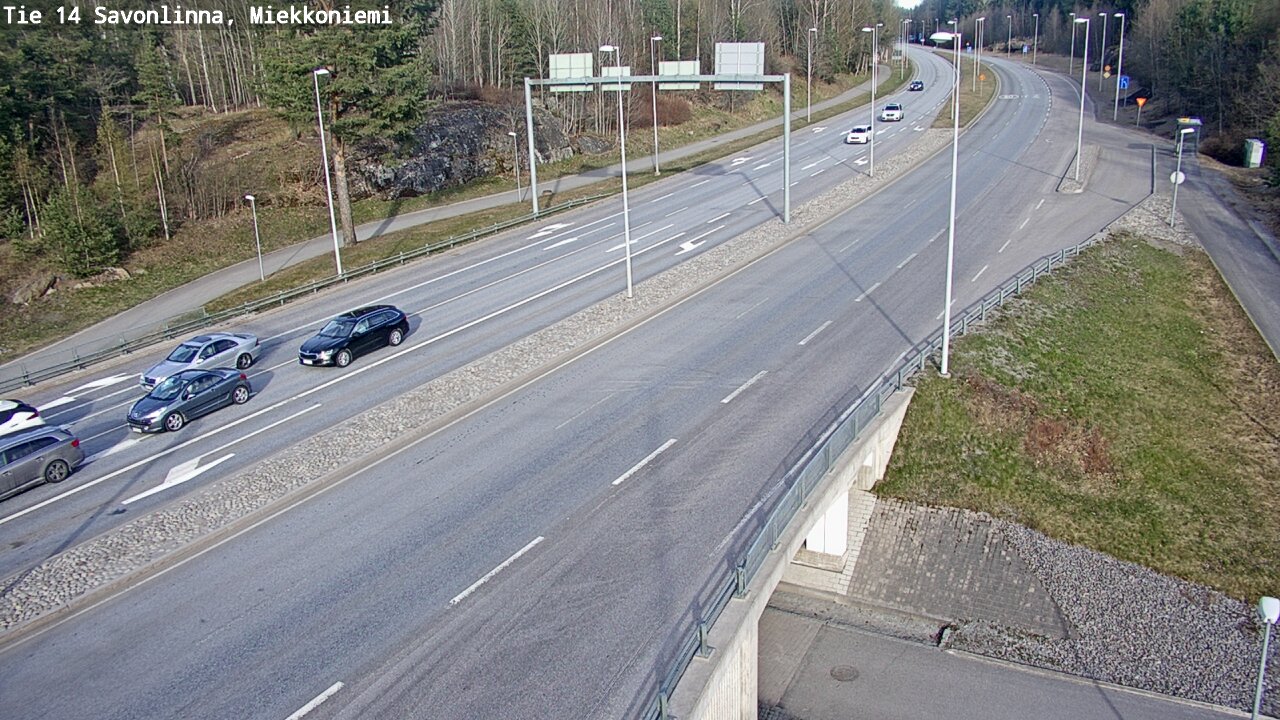 Kelikamerat Kuva Tie 14 Savonlinna, Miekkoniemi, Savonlinna, Etelä-Savo
