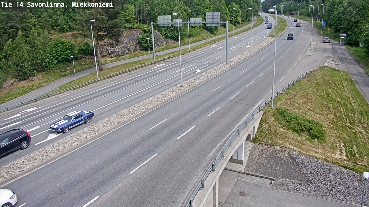 Kelikamerat Kuva Tie 14 Savonlinna, Miekkoniemi, Savonlinna, Etelä-Savo