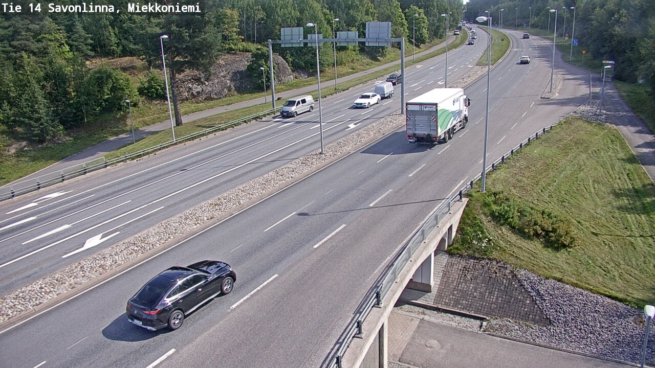 Kelikamerat Kuva Tie 14 Savonlinna, Miekkoniemi, Savonlinna, Etelä-Savo