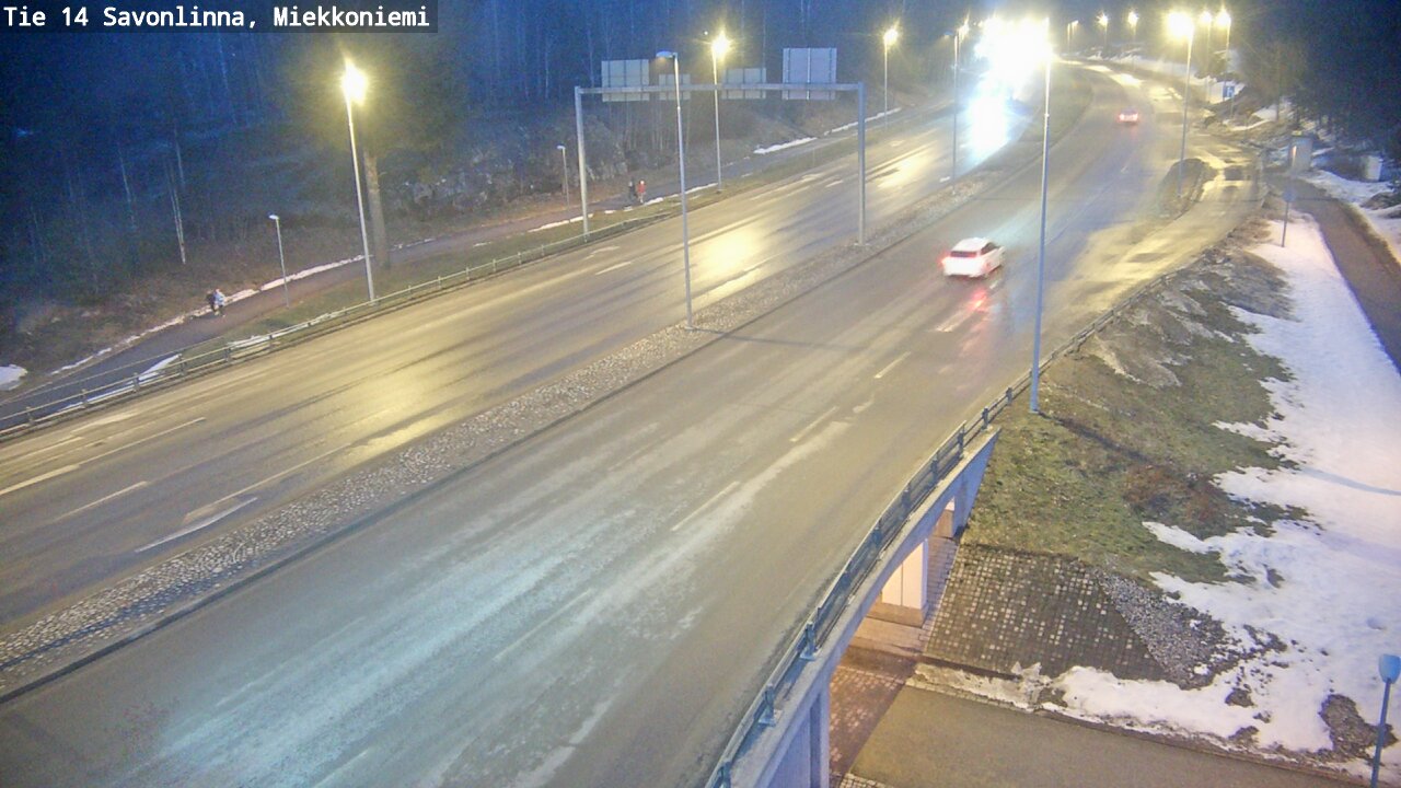 Weather Camera Image Road 14 Savonlinna, Miekkoniemi, Savonlinna, Etelä-Savo