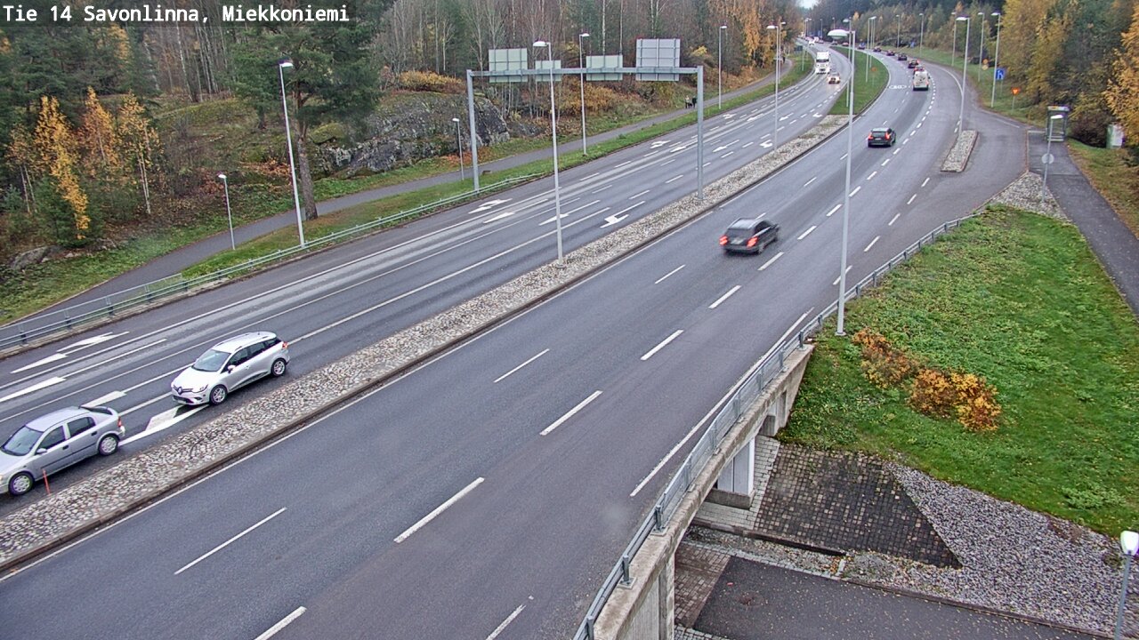 Kelikamerat Kuva Tie 14 Savonlinna, Miekkoniemi, Savonlinna, Etelä-Savo