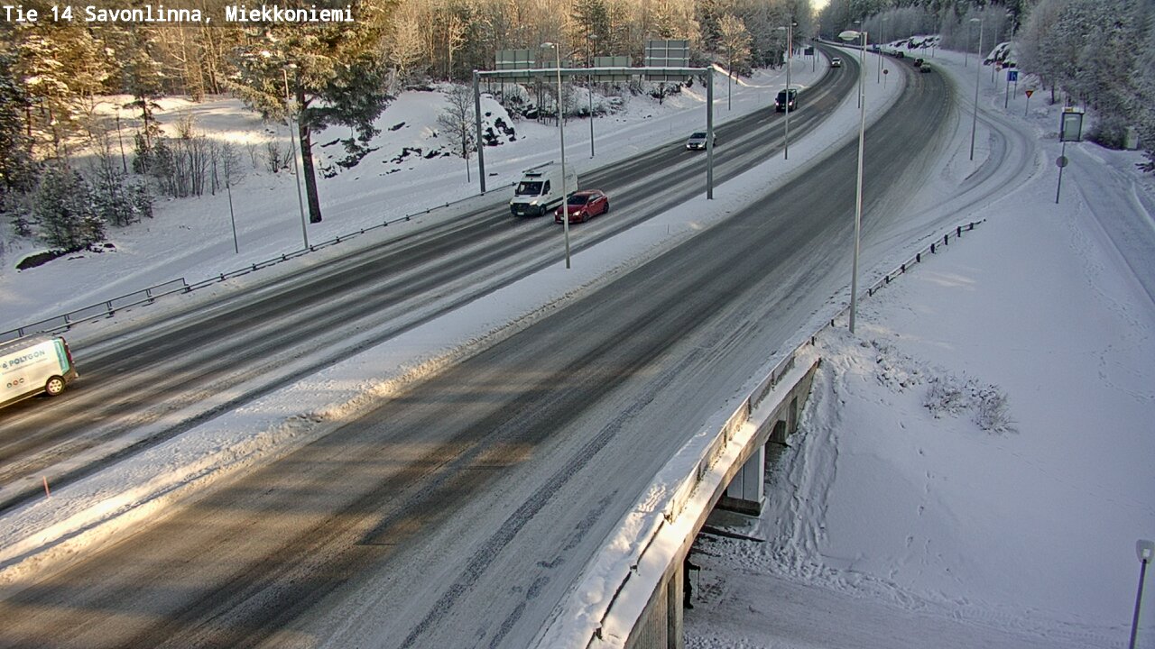 Kelikamerat Kuva Tie 14 Savonlinna, Miekkoniemi, Savonlinna, Etelä-Savo