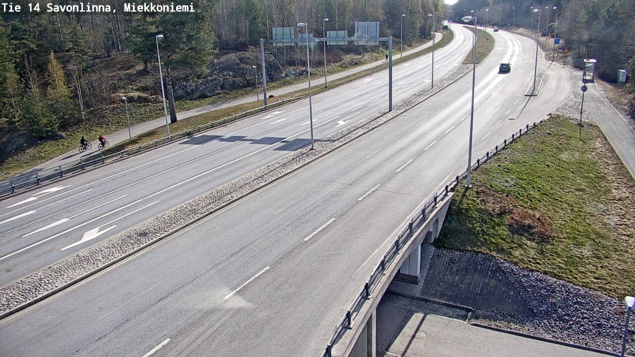 Kelikamerat Kuva Tie 14 Savonlinna, Miekkoniemi, Savonlinna, Etelä-Savo