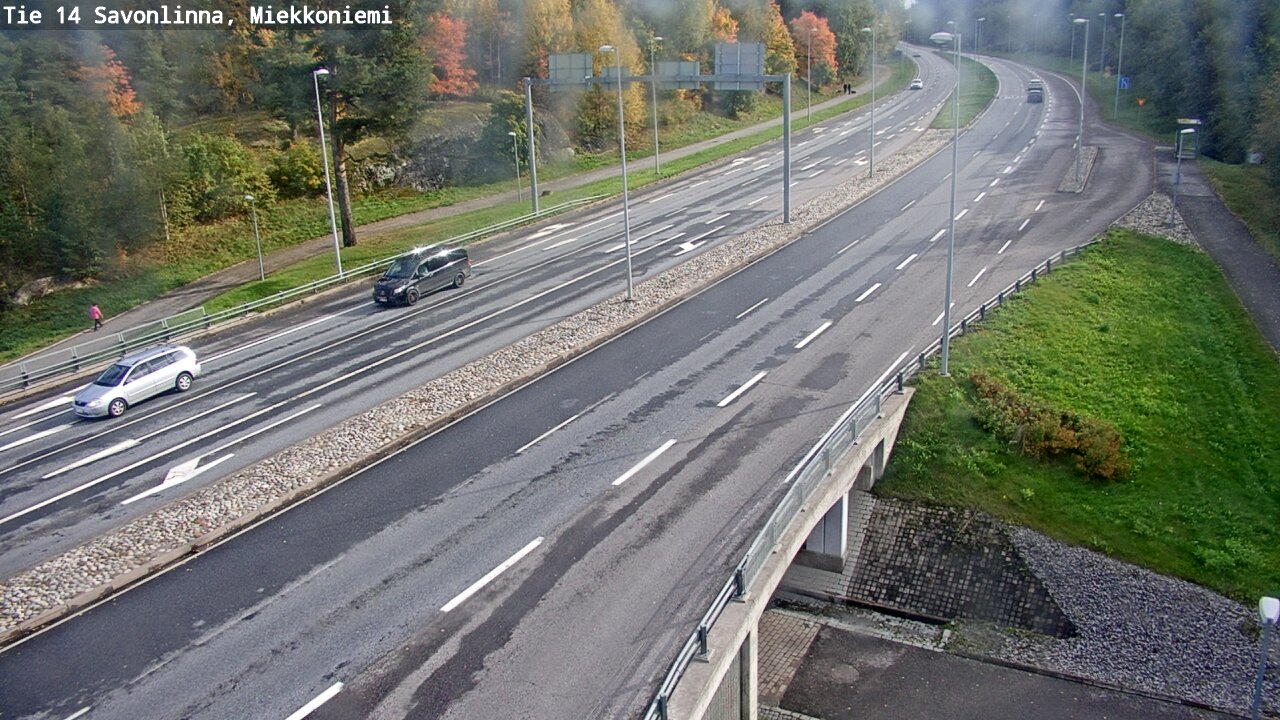 Weather Camera Image Road 14 Savonlinna, Miekkoniemi, Savonlinna, Etelä-Savo