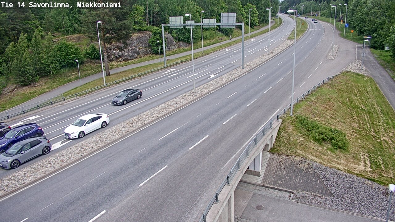 Kelikamerat Kuva Tie 14 Savonlinna, Miekkoniemi, Savonlinna, Etelä-Savo