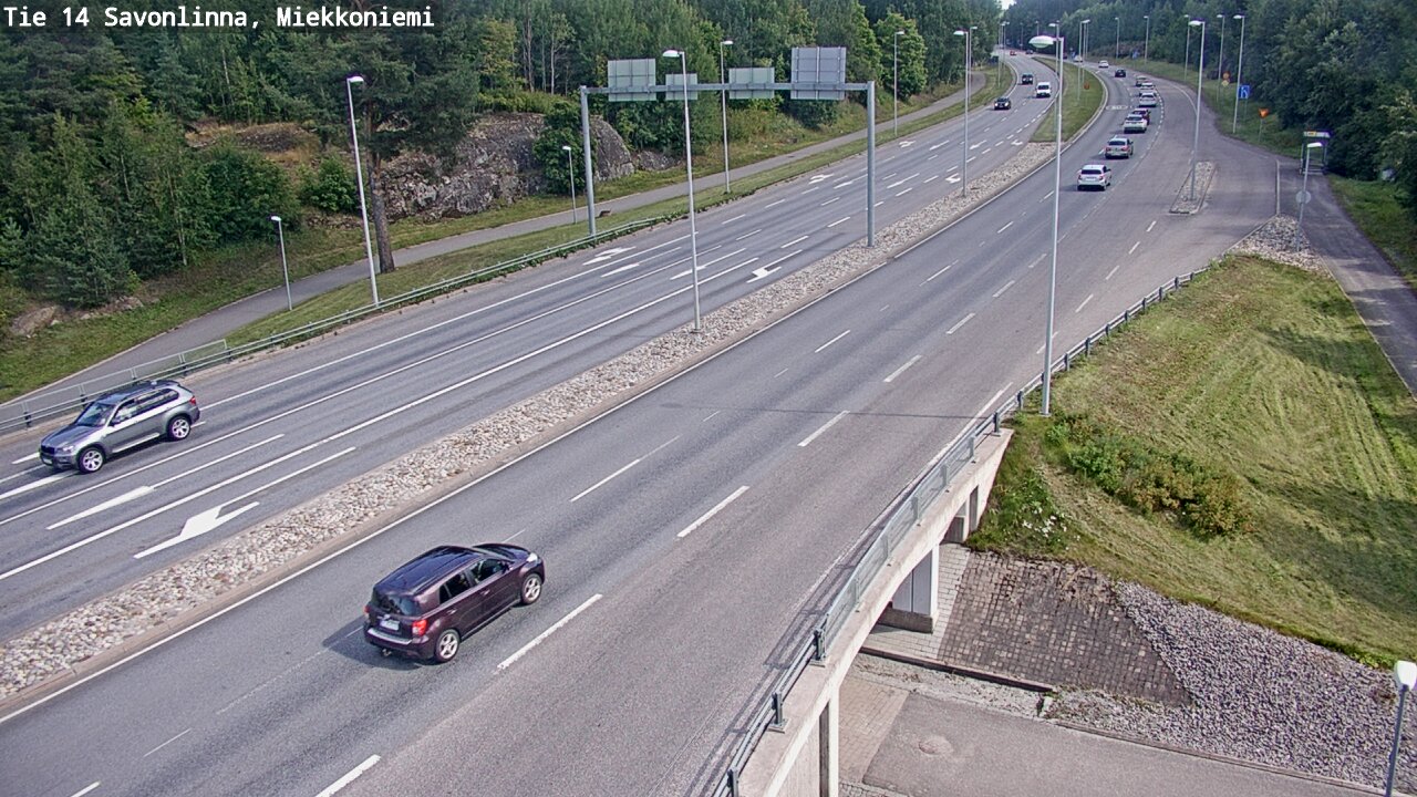 Kelikamerat Kuva Tie 14 Savonlinna, Miekkoniemi, Savonlinna, Etelä-Savo