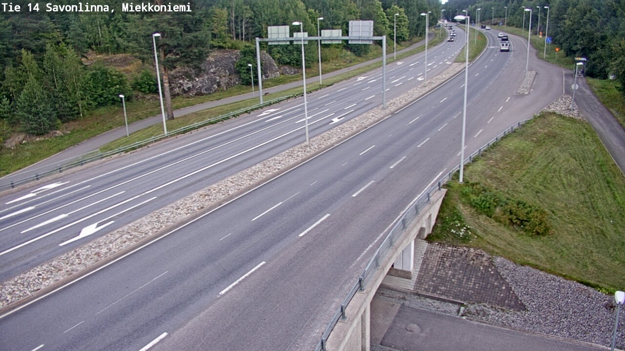 Kelikamerat Kuva Tie 14 Savonlinna, Miekkoniemi, Savonlinna, Etelä-Savo