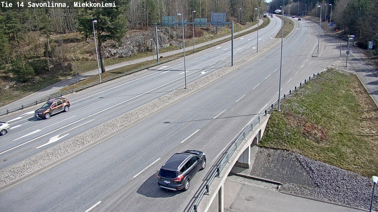 Kelikamerat Kuva Tie 14 Savonlinna, Miekkoniemi, Savonlinna, Etelä-Savo