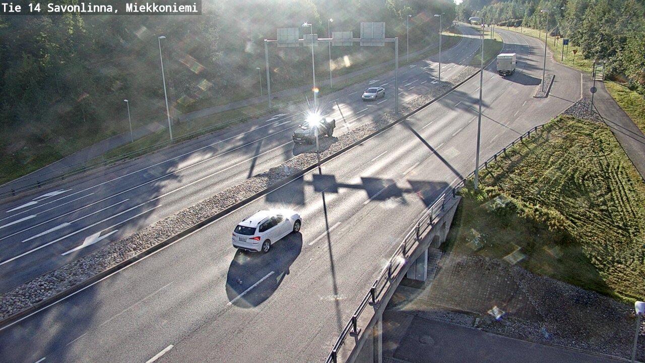 Kelikamerat Kuva Tie 14 Savonlinna, Miekkoniemi, Savonlinna, Etelä-Savo