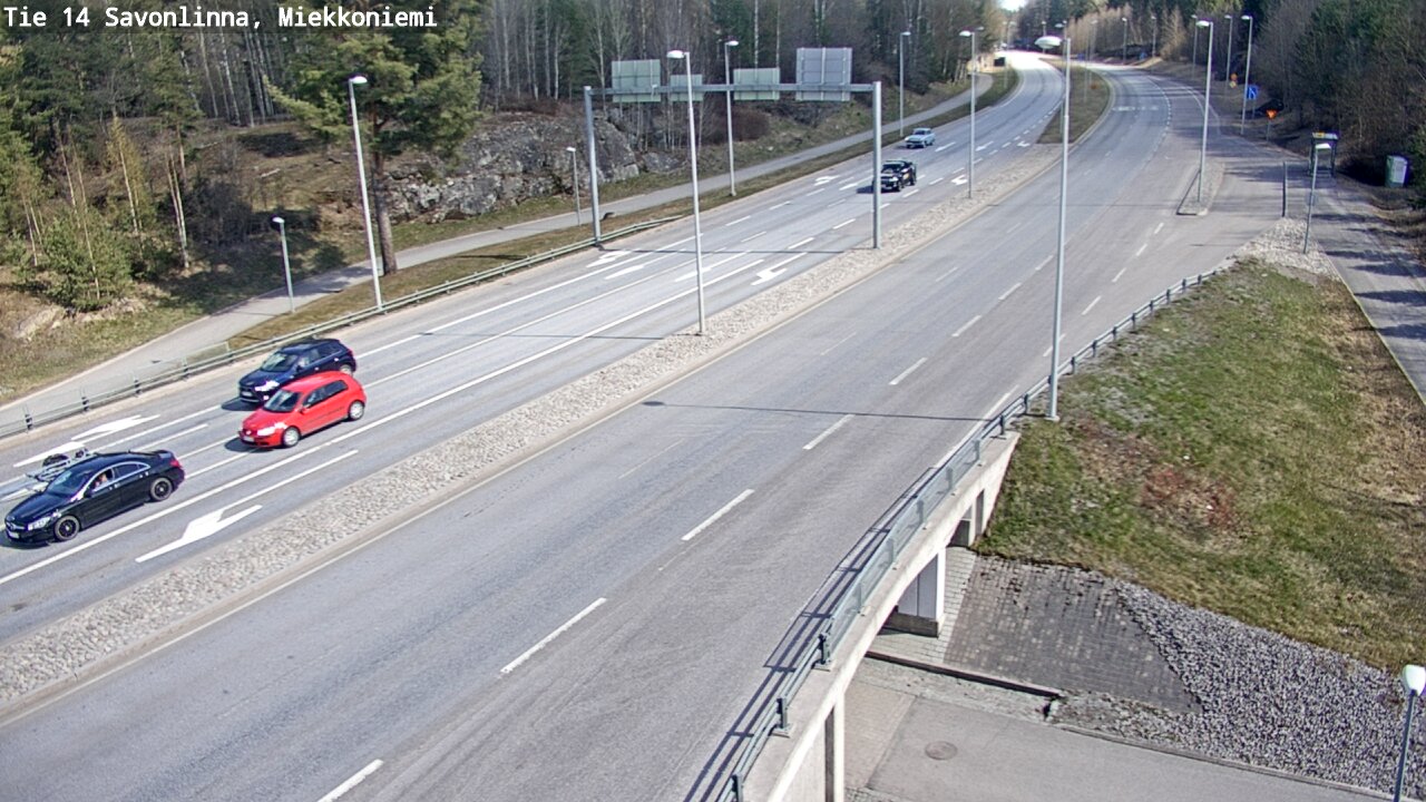 Kelikamerat Kuva Tie 14 Savonlinna, Miekkoniemi, Savonlinna, Etelä-Savo
