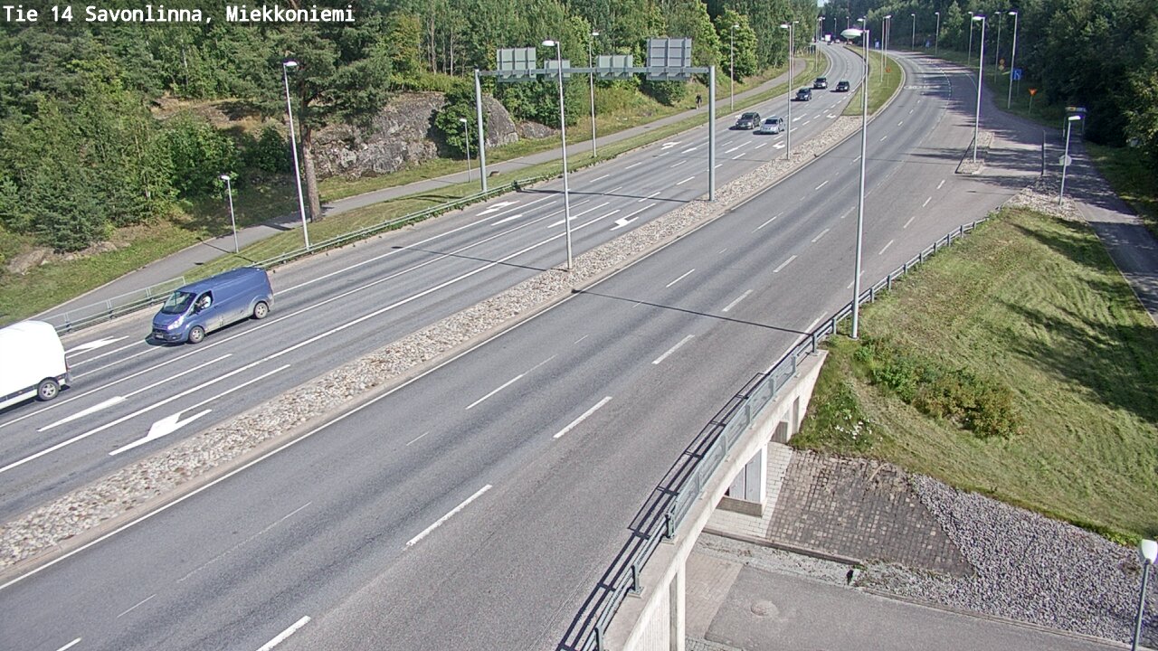 Kelikamerat Kuva Tie 14 Savonlinna, Miekkoniemi, Savonlinna, Etelä-Savo