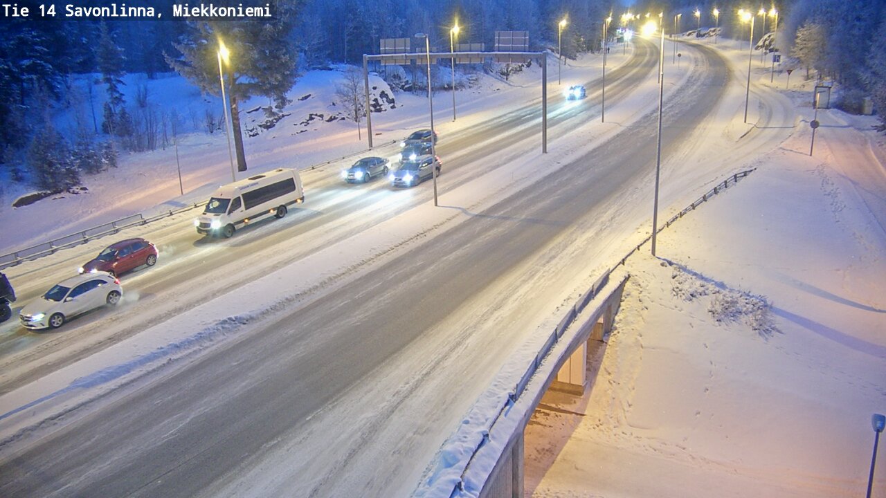 Kelikamerat Kuva Tie 14 Savonlinna, Miekkoniemi, Savonlinna, Etelä-Savo