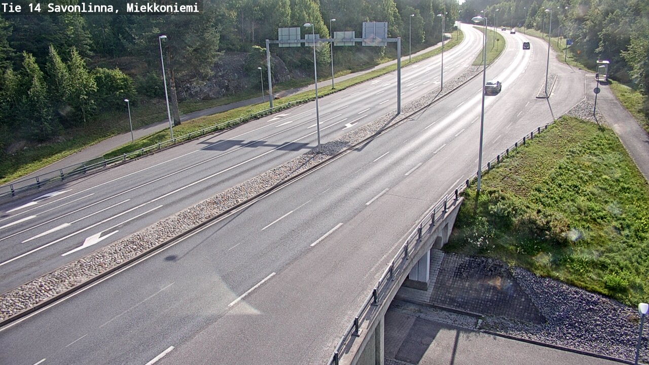 Kelikamerat Kuva Tie 14 Savonlinna, Miekkoniemi, Savonlinna, Etelä-Savo