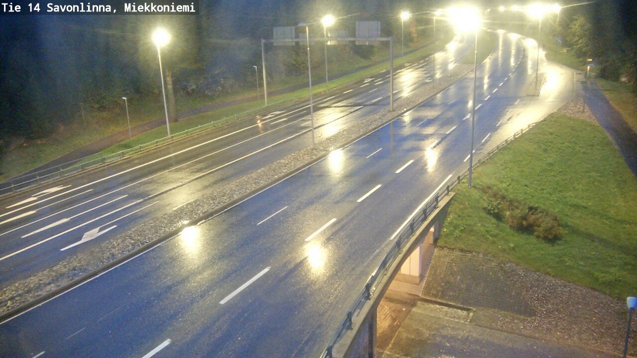 Weather Camera Image Road 14 Savonlinna, Miekkoniemi, Savonlinna, Etelä-Savo