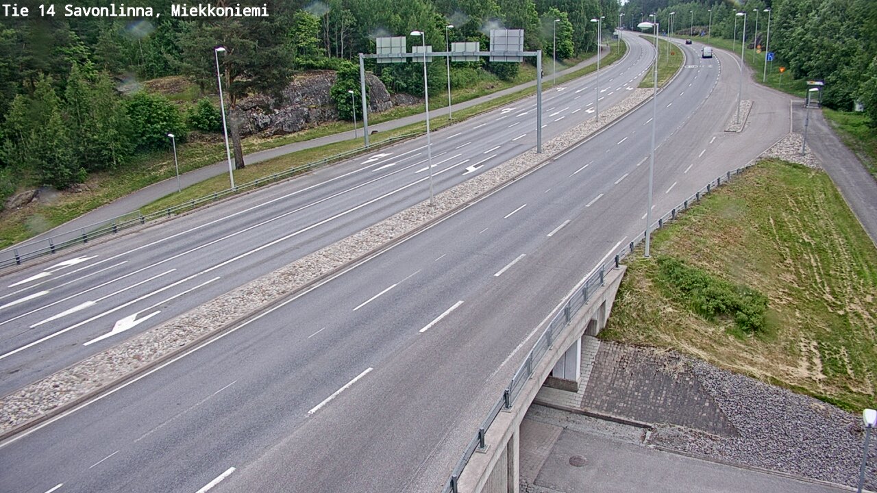 Kelikamerat Kuva Tie 14 Savonlinna, Miekkoniemi, Savonlinna, Etelä-Savo