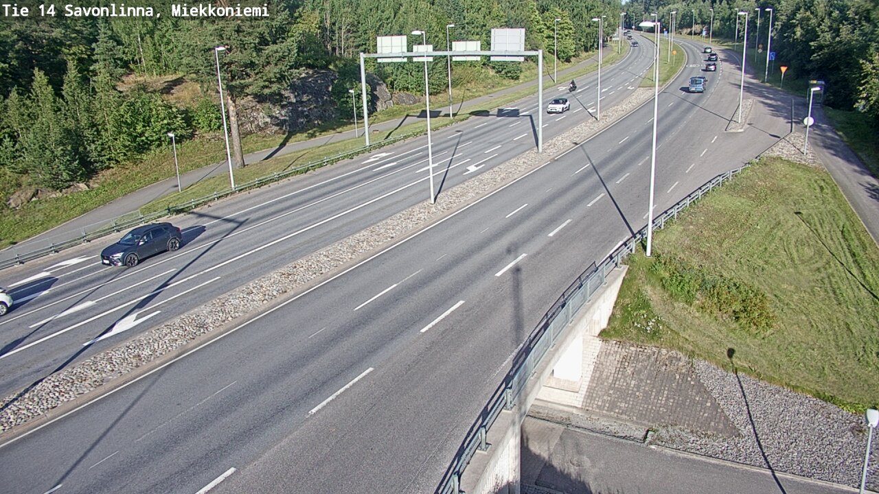 Kelikamerat Kuva Tie 14 Savonlinna, Miekkoniemi, Savonlinna, Etelä-Savo