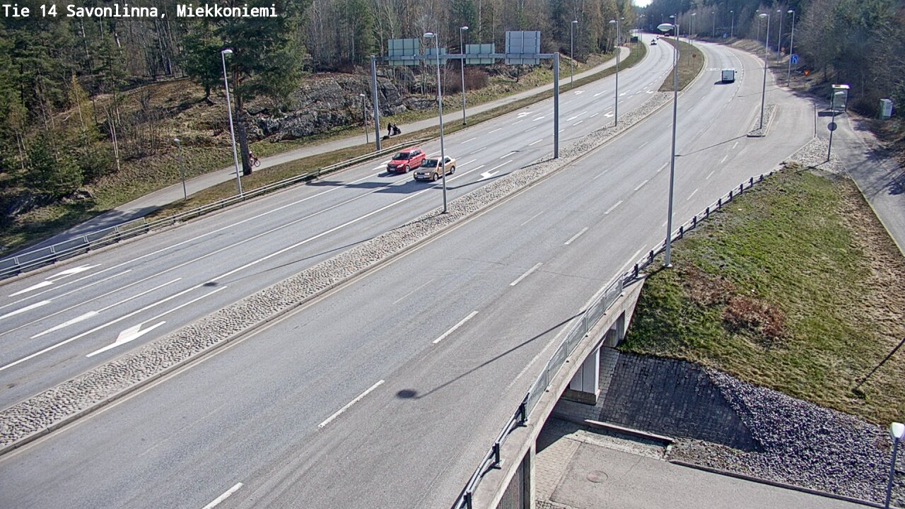 Kelikamerat Kuva Tie 14 Savonlinna, Miekkoniemi, Savonlinna, Etelä-Savo