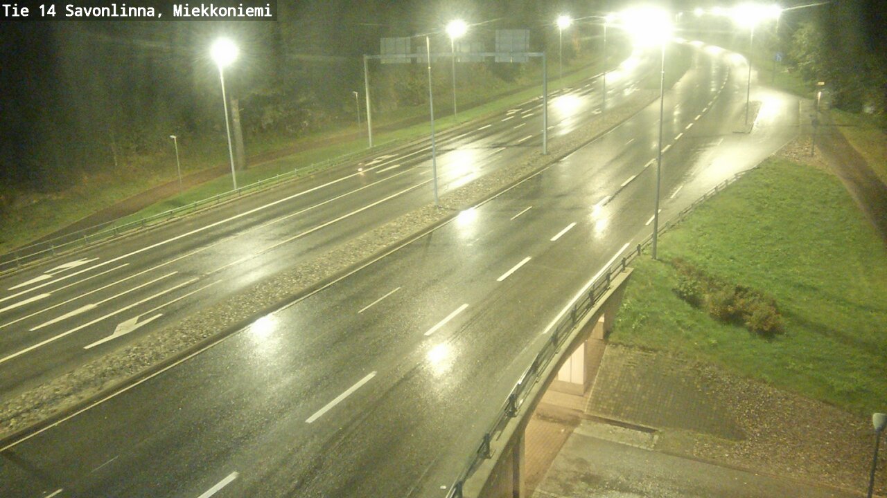 Weather Camera Image Road 14 Savonlinna, Miekkoniemi, Savonlinna, Etelä-Savo