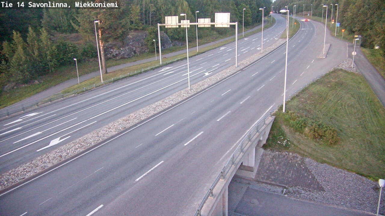 Kelikamerat Kuva Tie 14 Savonlinna, Miekkoniemi, Savonlinna, Etelä-Savo