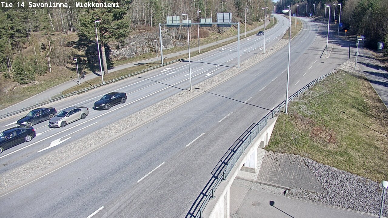 Kelikamerat Kuva Tie 14 Savonlinna, Miekkoniemi, Savonlinna, Etelä-Savo