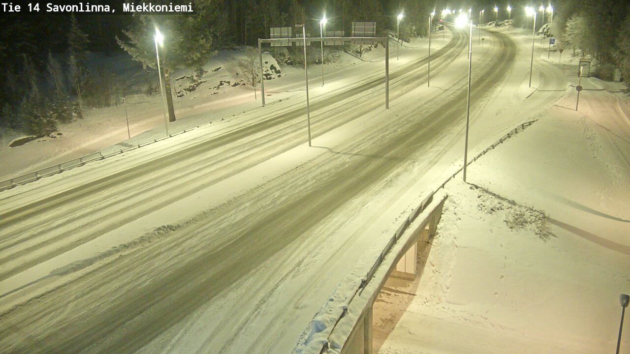 Kelikamerat Kuva Tie 14 Savonlinna, Miekkoniemi, Savonlinna, Etelä-Savo