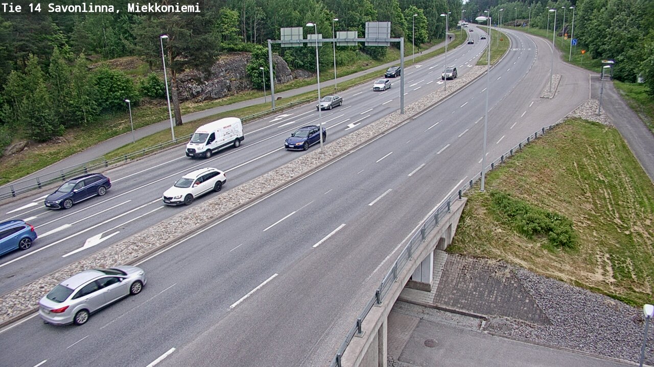 Kelikamerat Kuva Tie 14 Savonlinna, Miekkoniemi, Savonlinna, Etelä-Savo