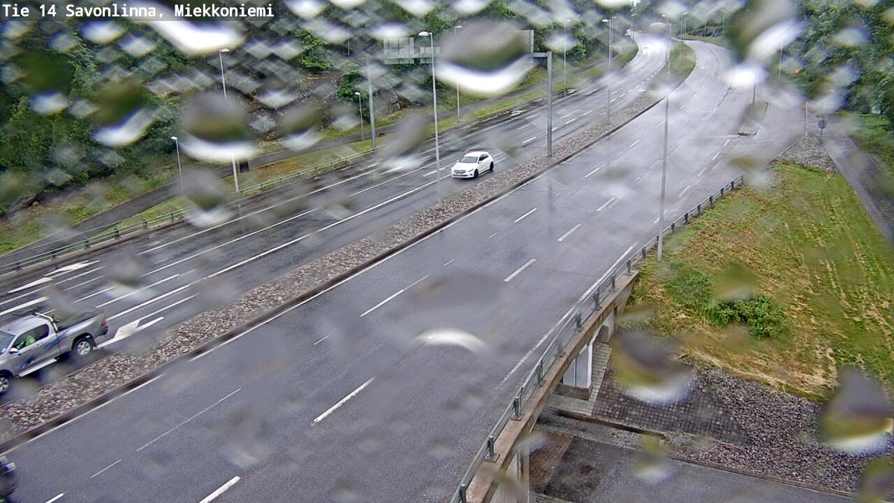 Weather Camera Image Road 14 Savonlinna, Miekkoniemi, Savonlinna, Etelä-Savo