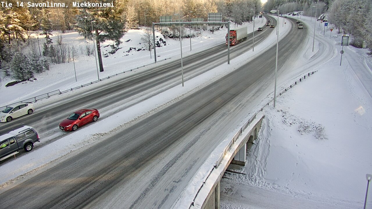 Kelikamerat Kuva Tie 14 Savonlinna, Miekkoniemi, Savonlinna, Etelä-Savo