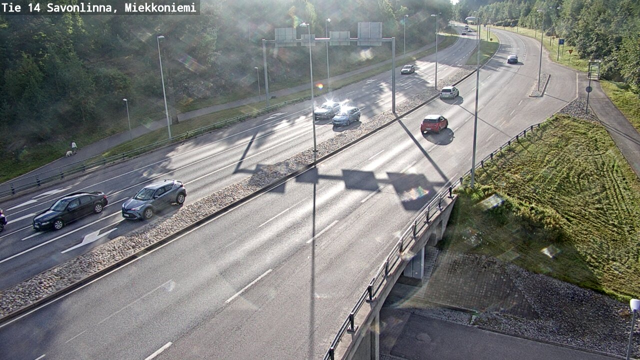 Kelikamerat Kuva Tie 14 Savonlinna, Miekkoniemi, Savonlinna, Etelä-Savo