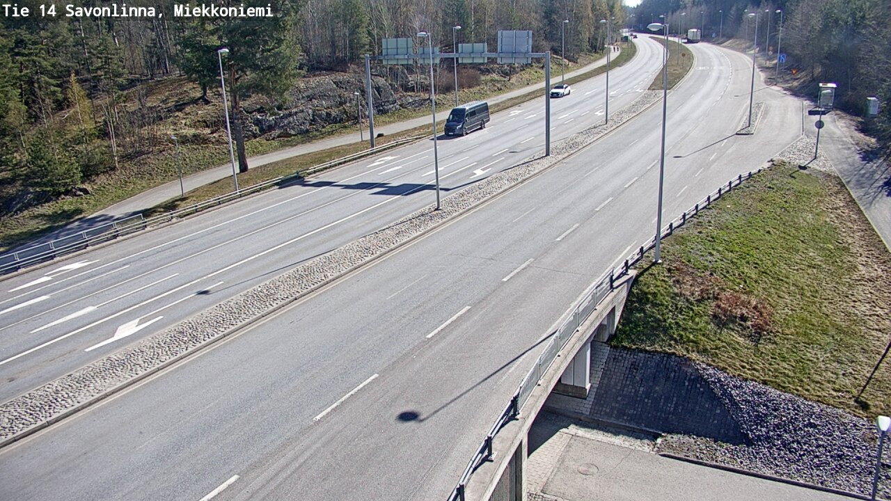 Kelikamerat Kuva Tie 14 Savonlinna, Miekkoniemi, Savonlinna, Etelä-Savo
