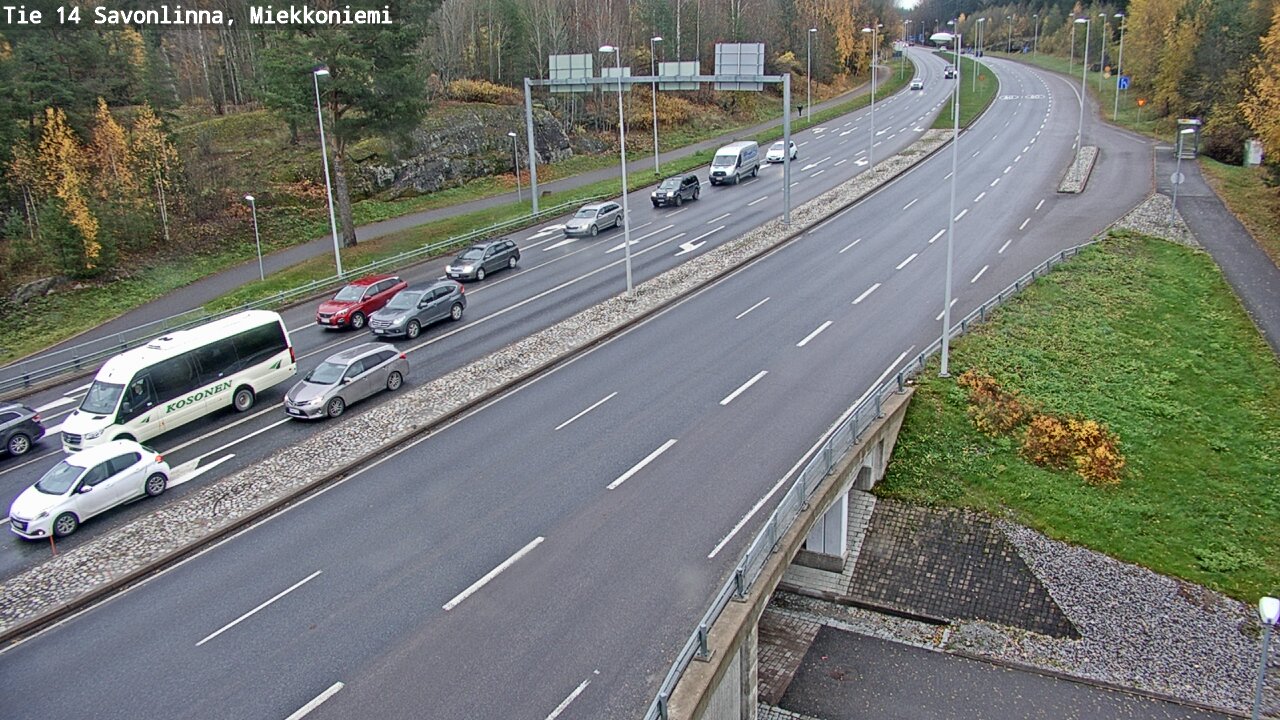 Kelikamerat Kuva Tie 14 Savonlinna, Miekkoniemi, Savonlinna, Etelä-Savo