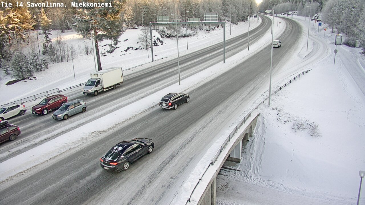 Kelikamerat Kuva Tie 14 Savonlinna, Miekkoniemi, Savonlinna, Etelä-Savo