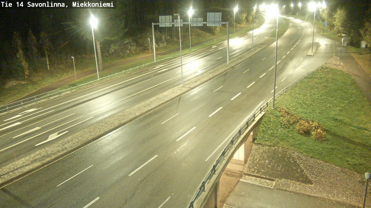 Weather Camera Image Road 14 Savonlinna, Miekkoniemi, Savonlinna, Etelä-Savo
