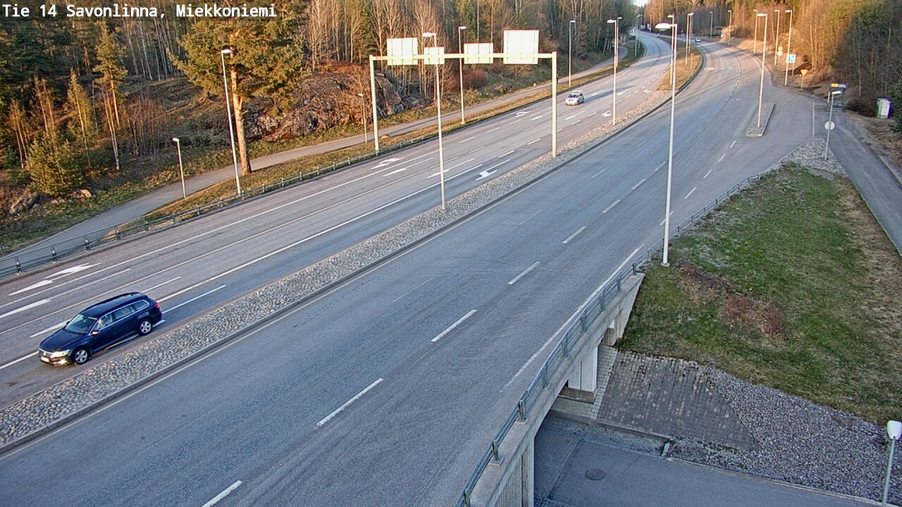Kelikamerat Kuva Tie 14 Savonlinna, Miekkoniemi, Savonlinna, Etelä-Savo