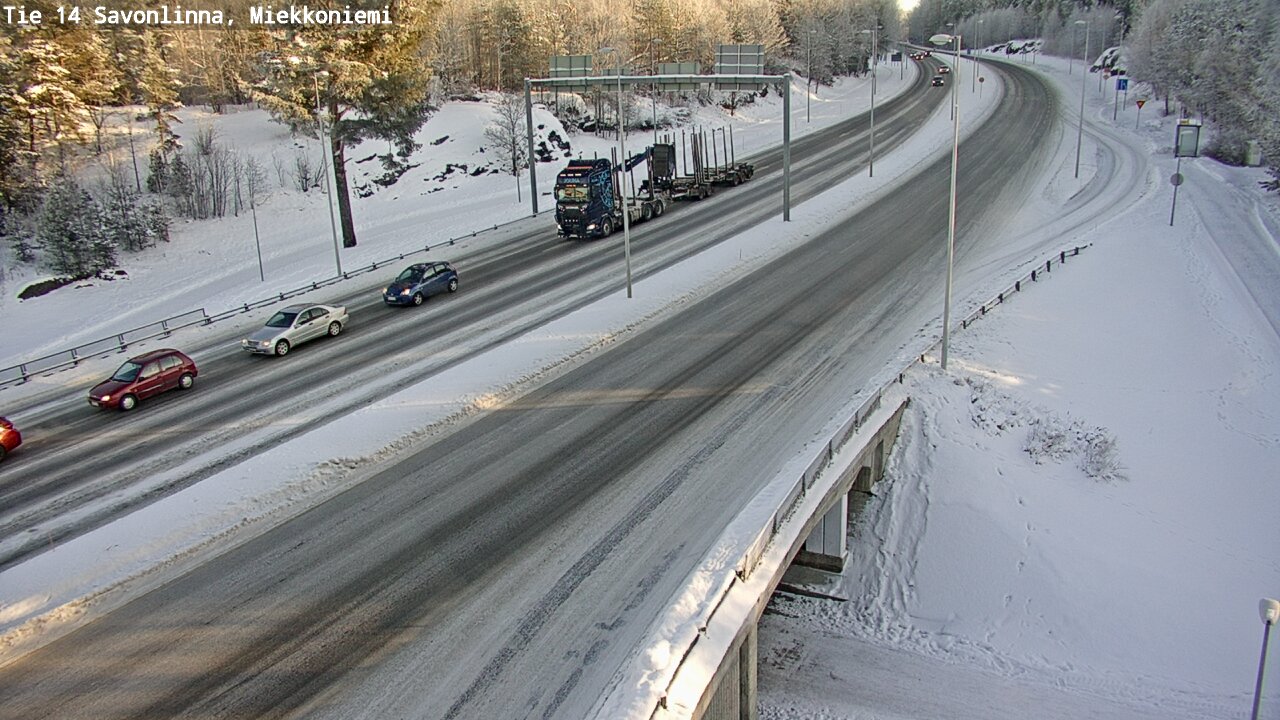 Kelikamerat Kuva Tie 14 Savonlinna, Miekkoniemi, Savonlinna, Etelä-Savo