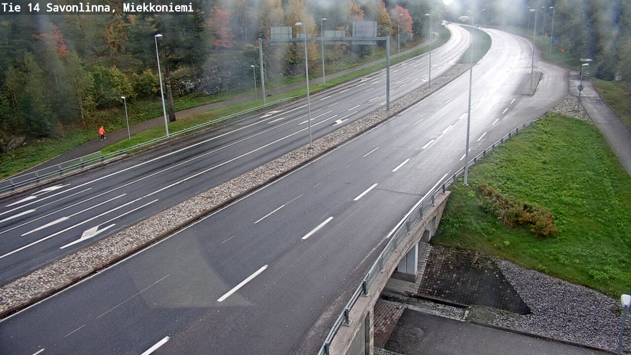 Weather Camera Image Road 14 Savonlinna, Miekkoniemi, Savonlinna, Etelä-Savo
