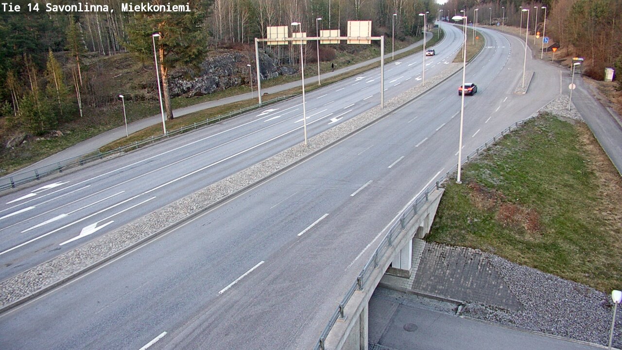 Kelikamerat Kuva Tie 14 Savonlinna, Miekkoniemi, Savonlinna, Etelä-Savo