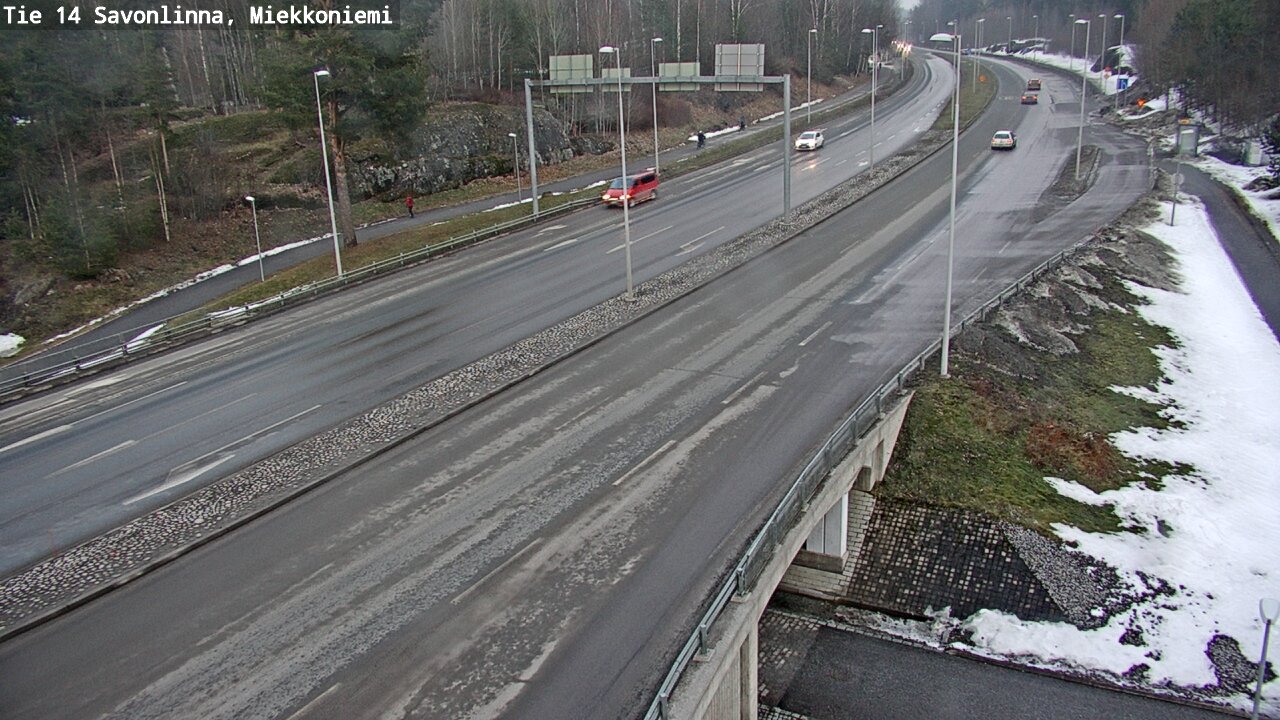 Weather Camera Image Road 14 Savonlinna, Miekkoniemi, Savonlinna, Etelä-Savo