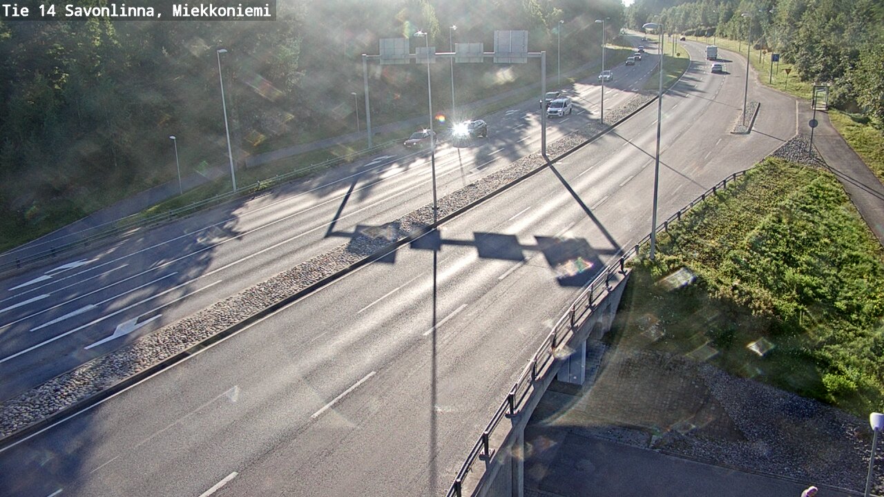 Kelikamerat Kuva Tie 14 Savonlinna, Miekkoniemi, Savonlinna, Etelä-Savo