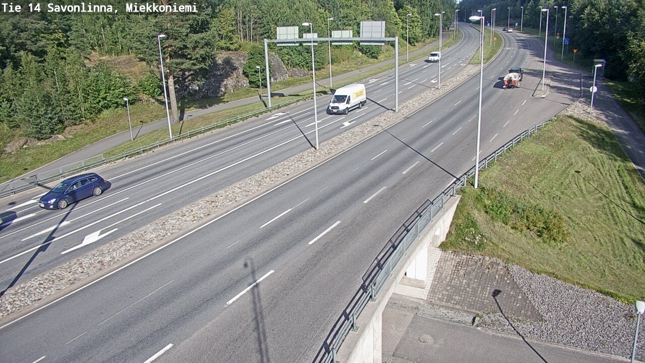 Kelikamerat Kuva Tie 14 Savonlinna, Miekkoniemi, Savonlinna, Etelä-Savo