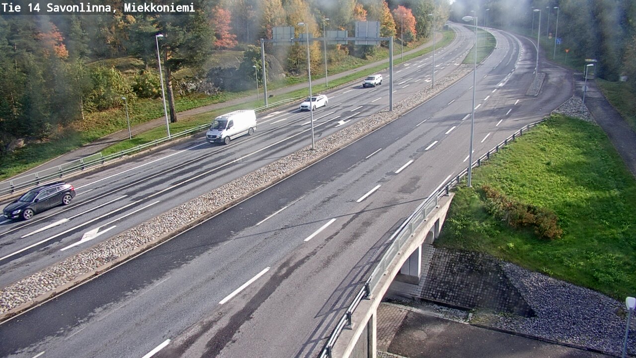 Weather Camera Image Road 14 Savonlinna, Miekkoniemi, Savonlinna, Etelä-Savo