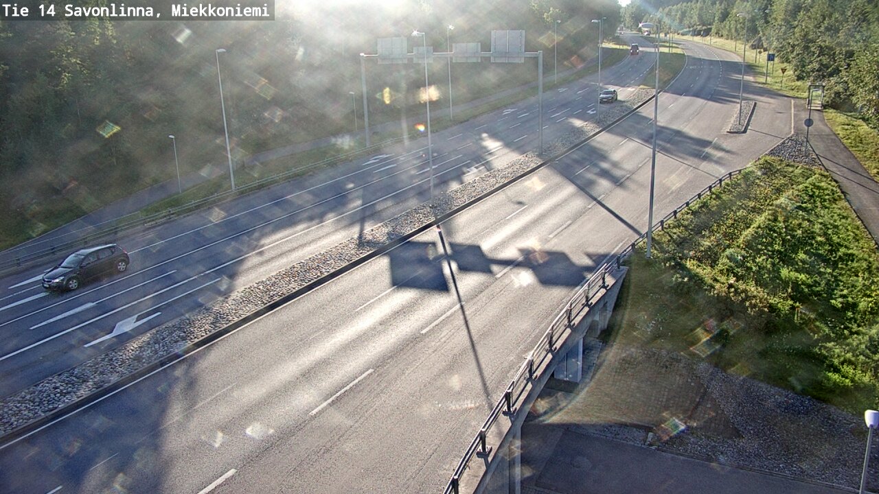 Kelikamerat Kuva Tie 14 Savonlinna, Miekkoniemi, Savonlinna, Etelä-Savo
