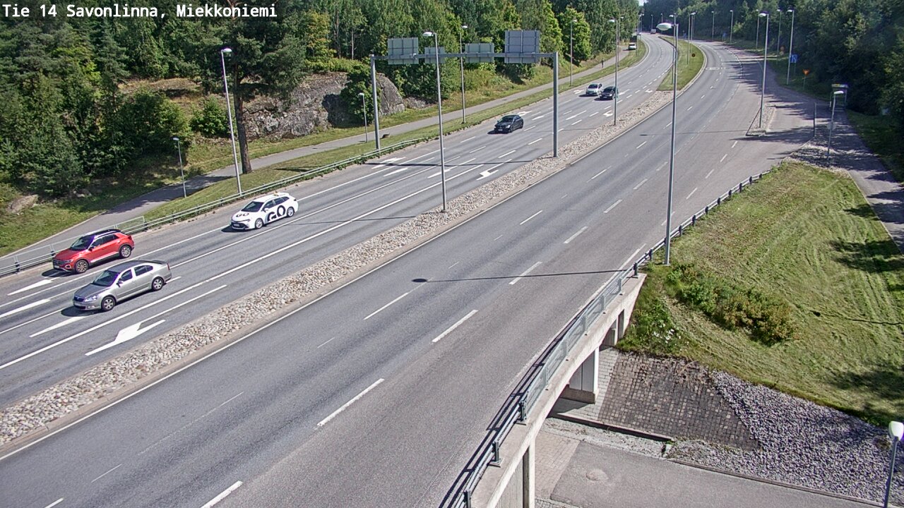 Kelikamerat Kuva Tie 14 Savonlinna, Miekkoniemi, Savonlinna, Etelä-Savo