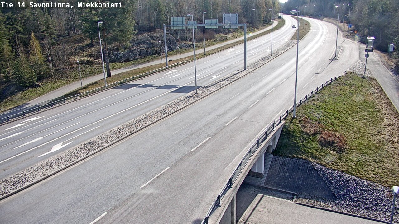 Kelikamerat Kuva Tie 14 Savonlinna, Miekkoniemi, Savonlinna, Etelä-Savo