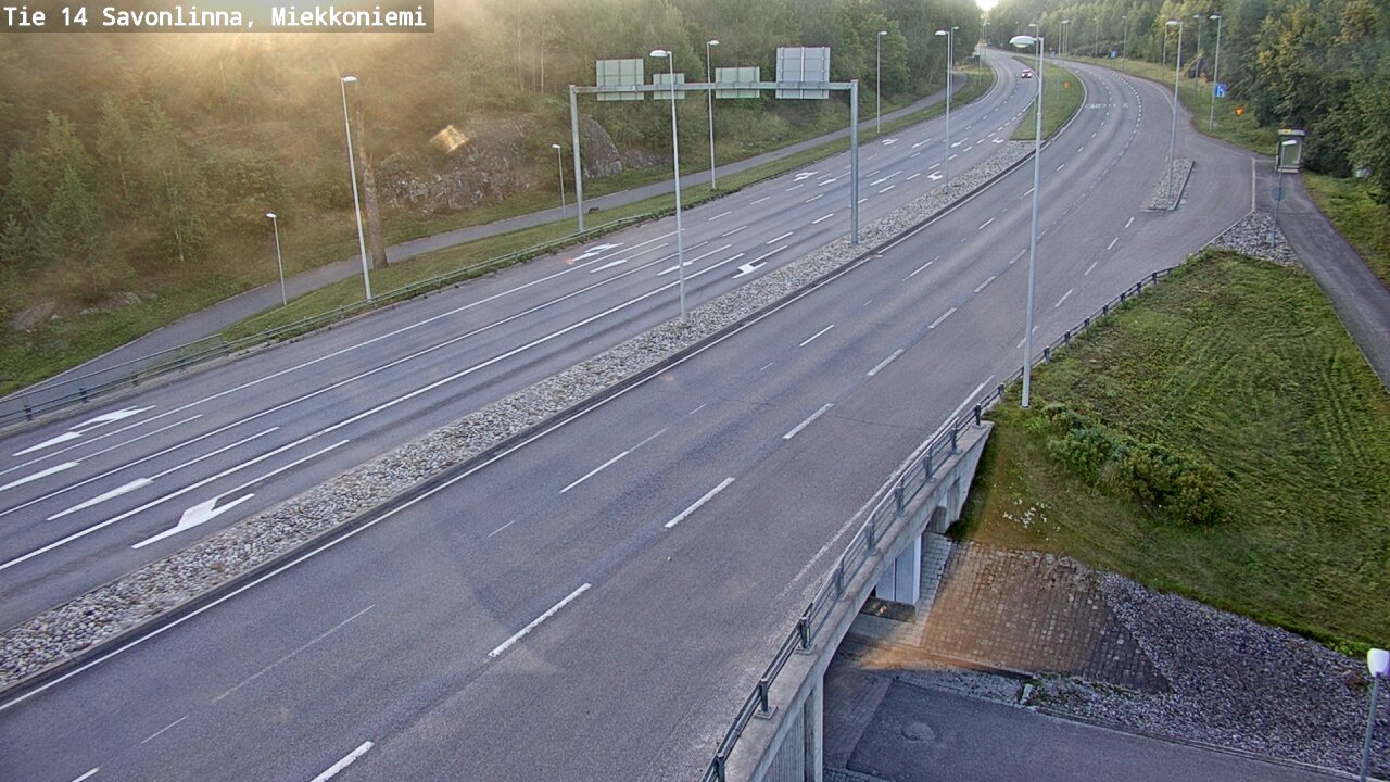 Kelikamerat Kuva Tie 14 Savonlinna, Miekkoniemi, Savonlinna, Etelä-Savo
