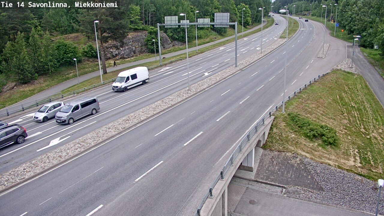 Kelikamerat Kuva Tie 14 Savonlinna, Miekkoniemi, Savonlinna, Etelä-Savo